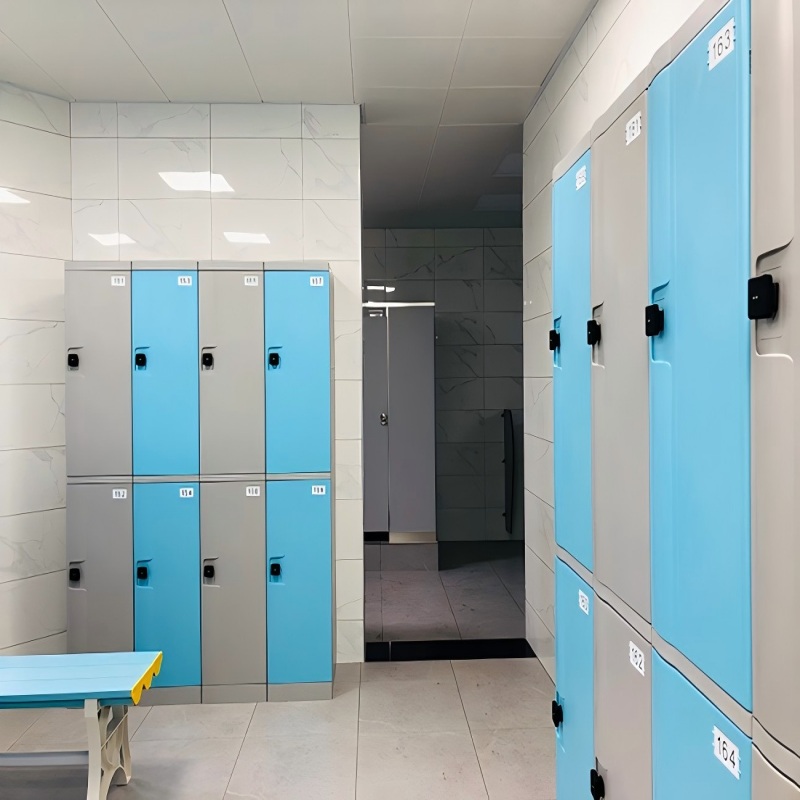 Triple Tier ABS Plastic Cabinets, Yellow Color