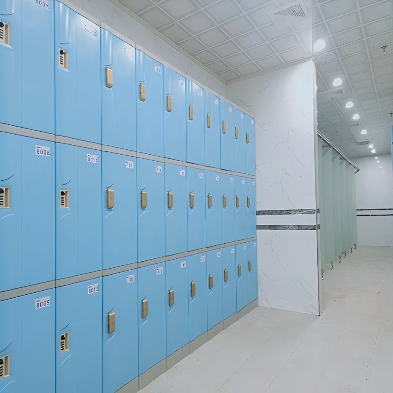 Triple Tier ABS Plastic Cabinets, Orange Color